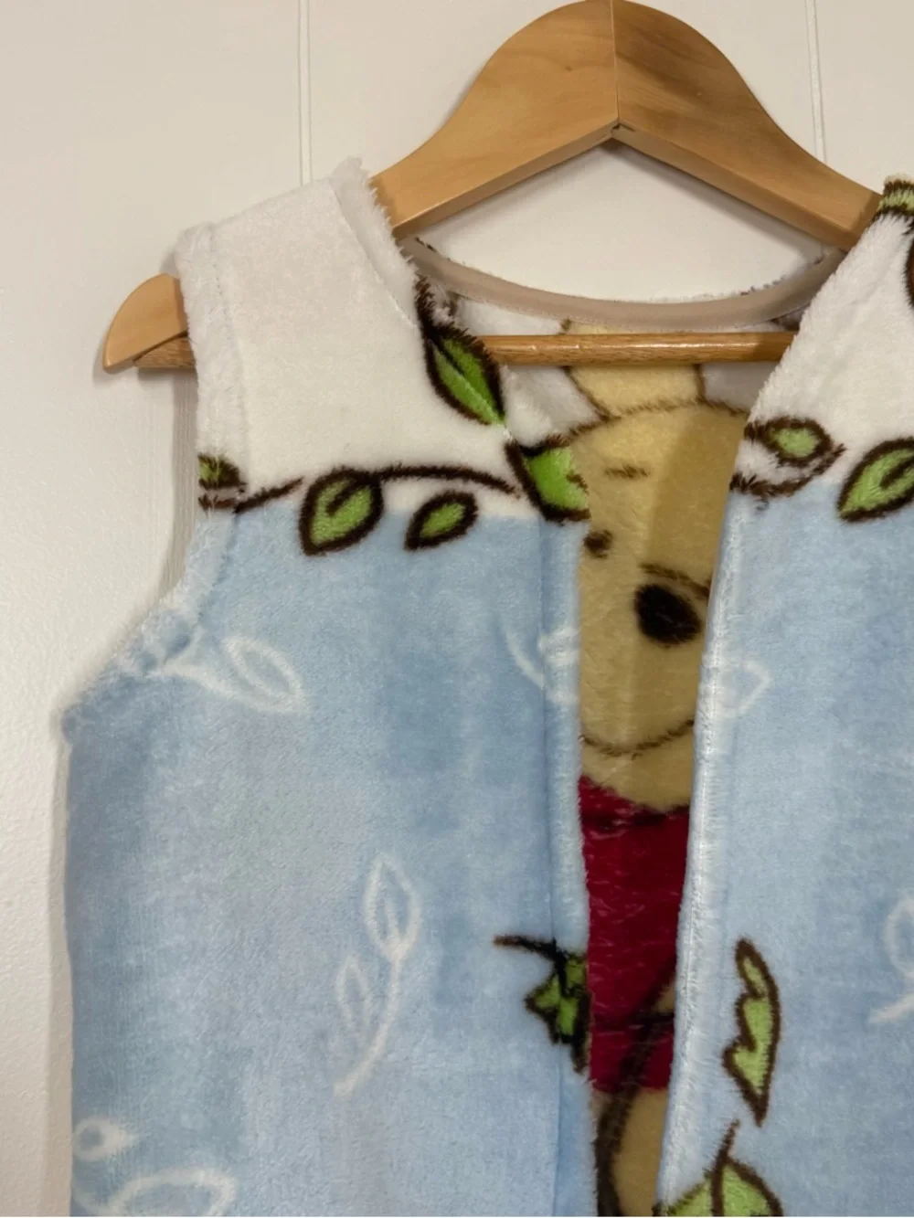 Remi Lyn & Co. Handmade Winnie The Pooh Plush Vintage Blanket Vest